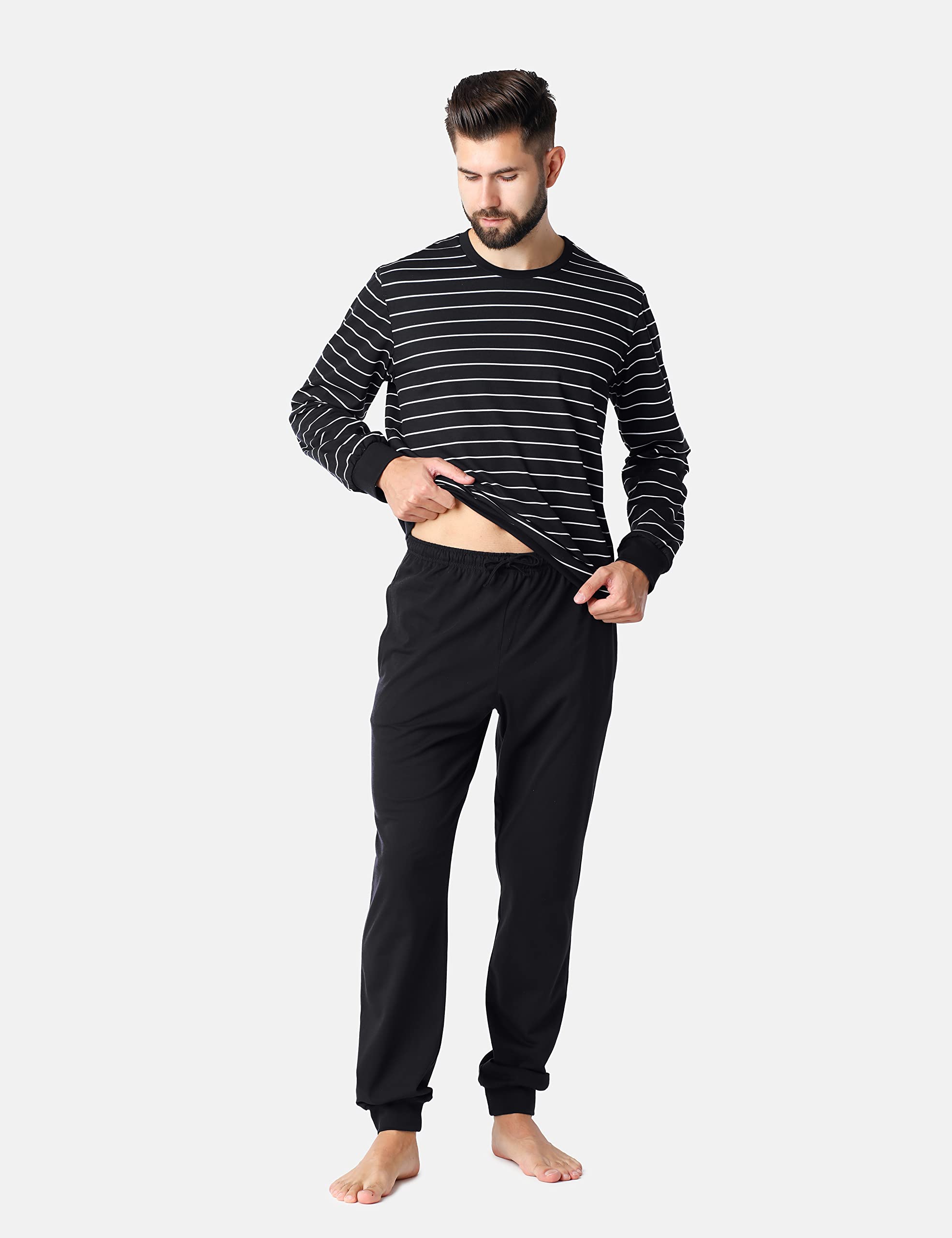 Ladeheid Pigiama Uomo Corti LA40-228