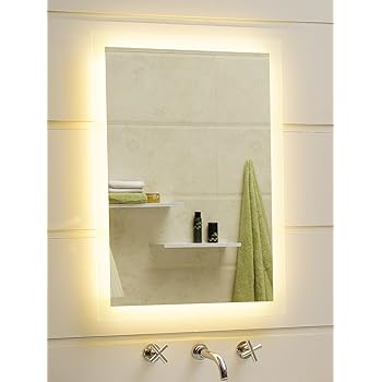 Sonni Badspiegel Lichtspiegel Kupfer Bleifreie Spiegel Wandspiegel