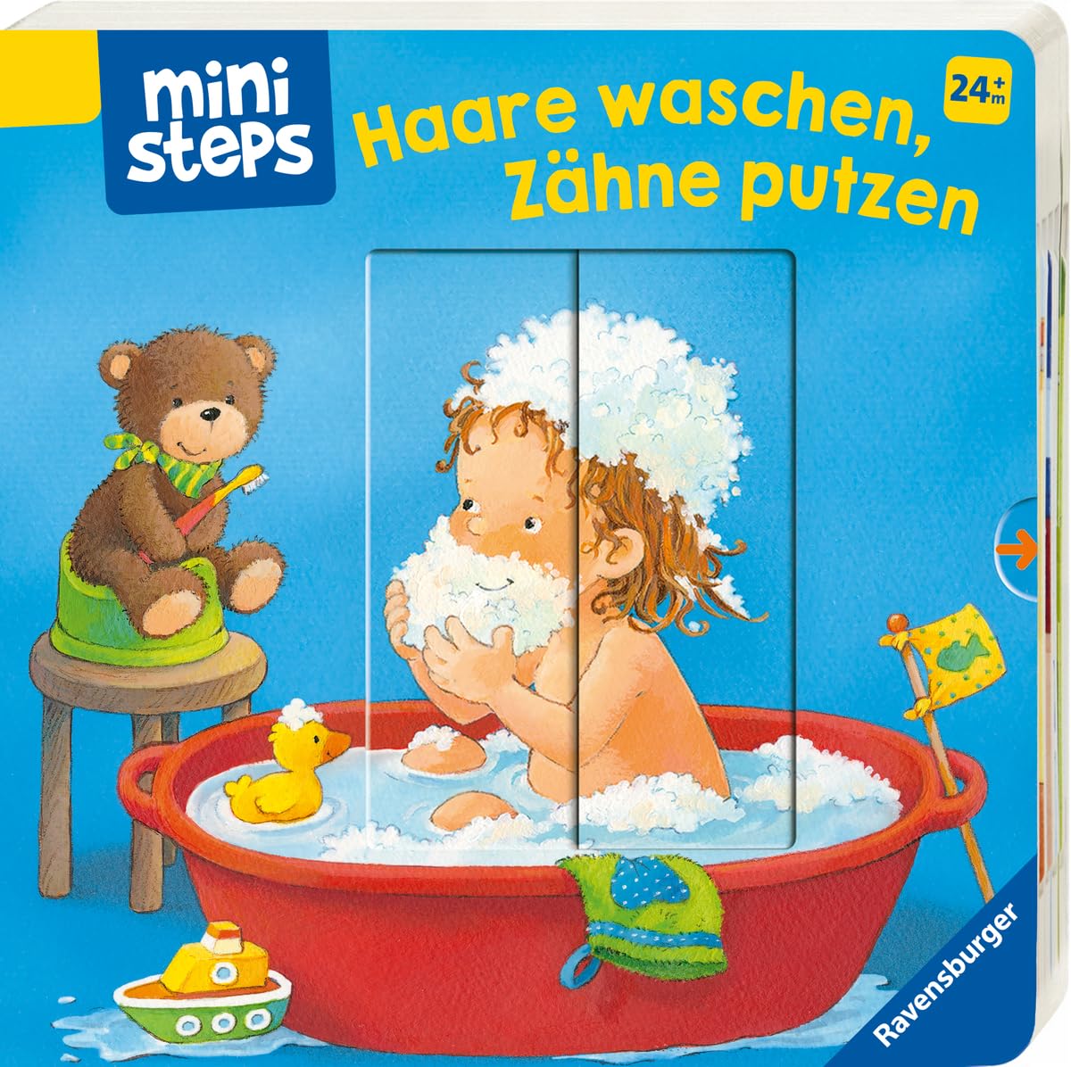 ministeps: Haare waschen, Zähne putzen: Ab 24 Monaten