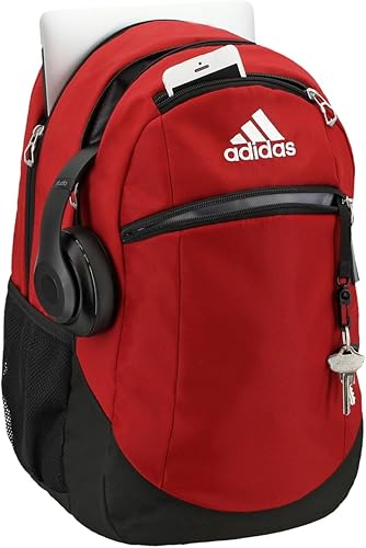 Miniatura 10 de Equipo de mochila Adidas Unisex Striker II Rojo talla única Black/White, Team Collegiate Purple/Black/White, Team Dark Green/Black/White, Team