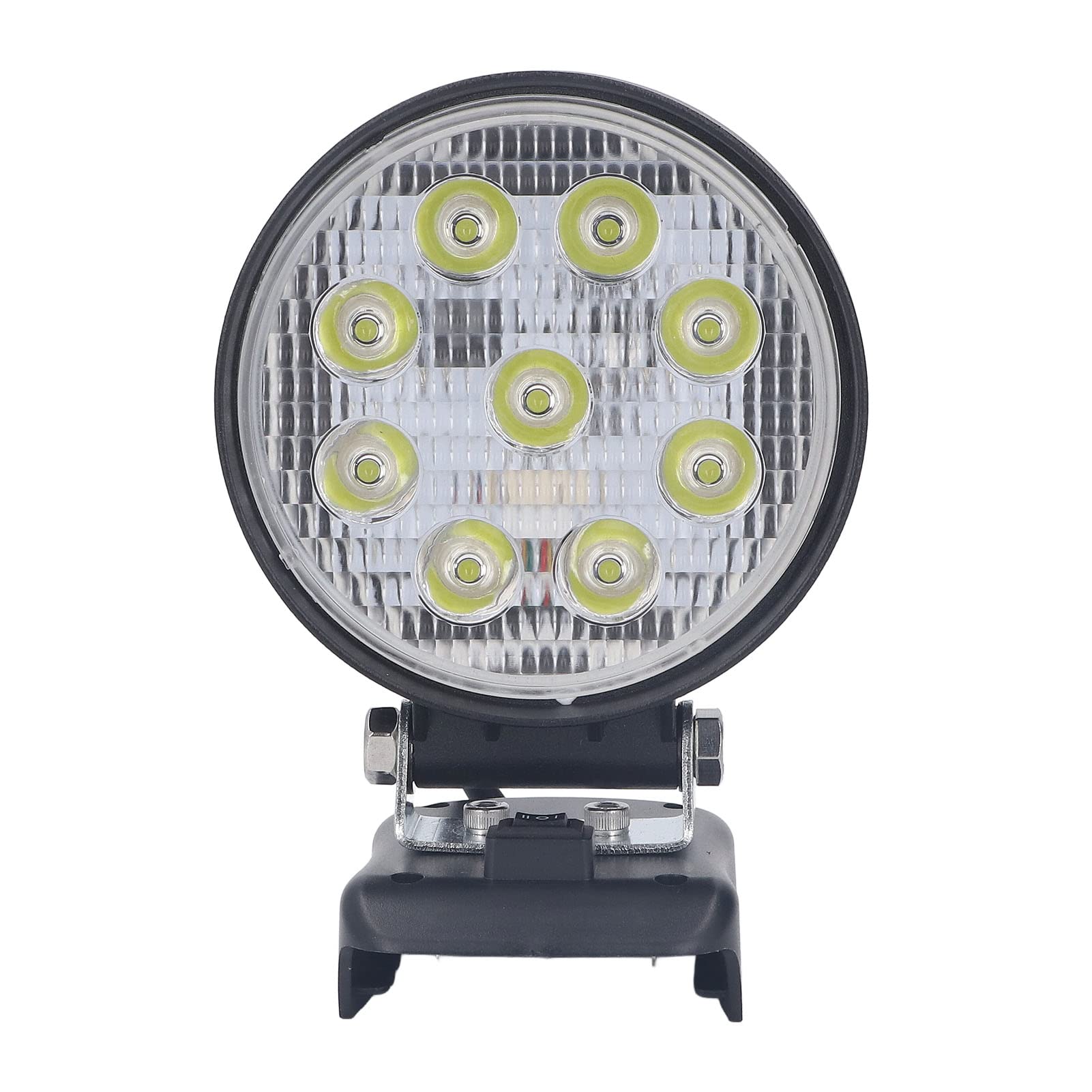 Kikumi Lampe Alimentée par Batterie 18 V, Lampe de Travail LED sans Fil 27 W 2400 Lm 2