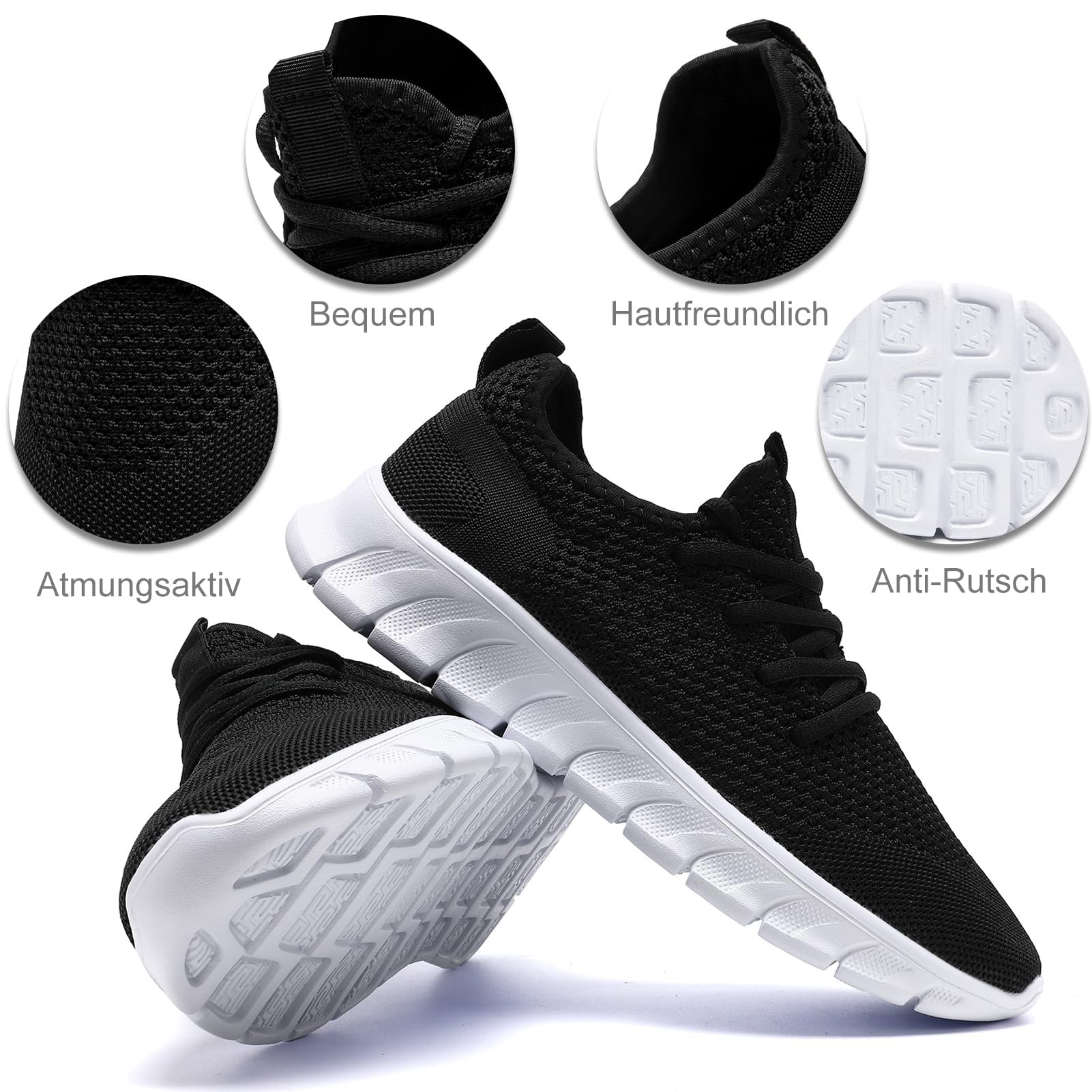 Scarpe Ginnastica Uomo Palestra Sneakers Running Sportive Corsa Tennis Fitness Camminata Jogging Casual Basket Trekking