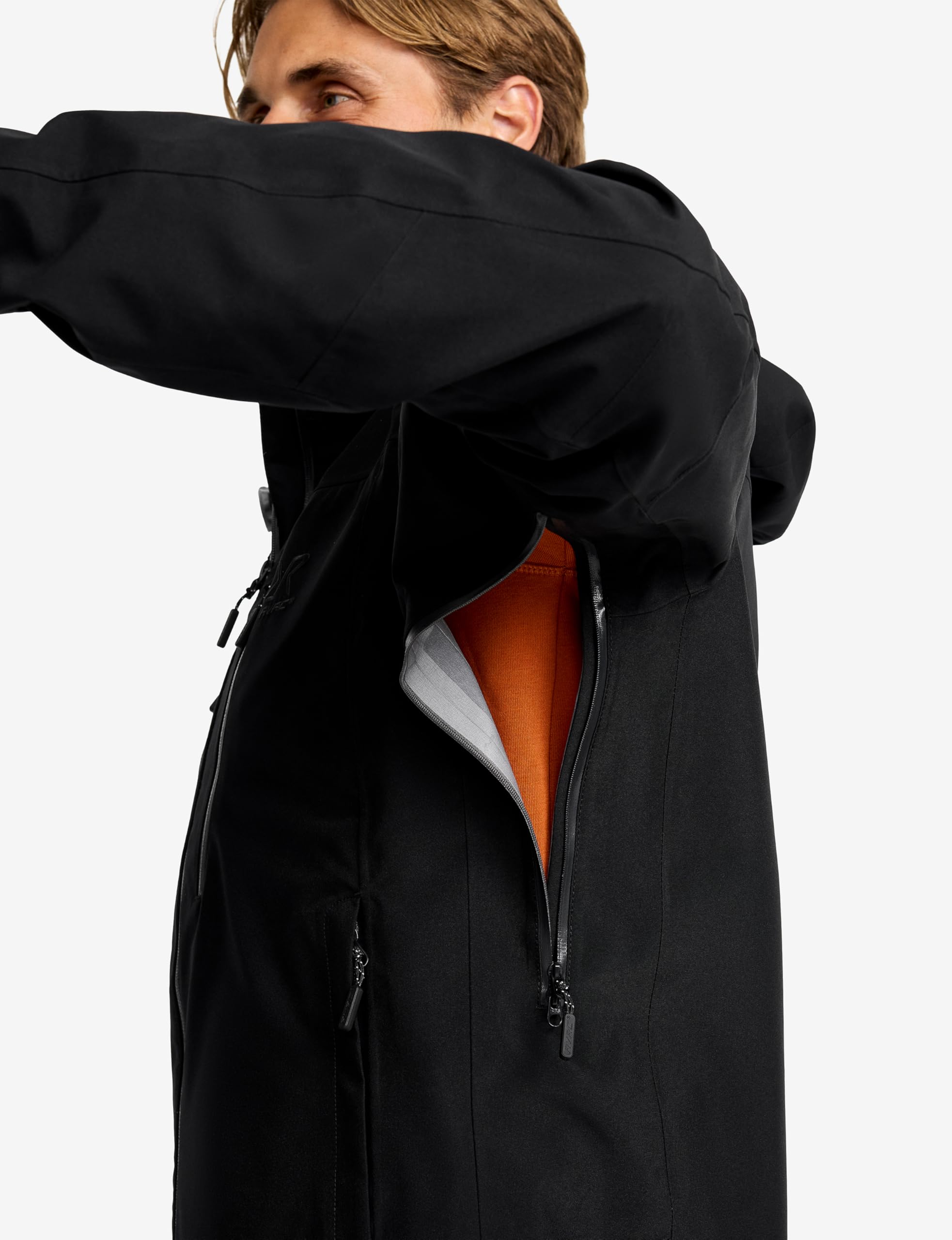 RevolutionRace Silence Proshell 3L Jacket, Herrenjacke, belüftete und wasserdichte Jacke für Wanderungen und andere Outdoor-Aktivitäten