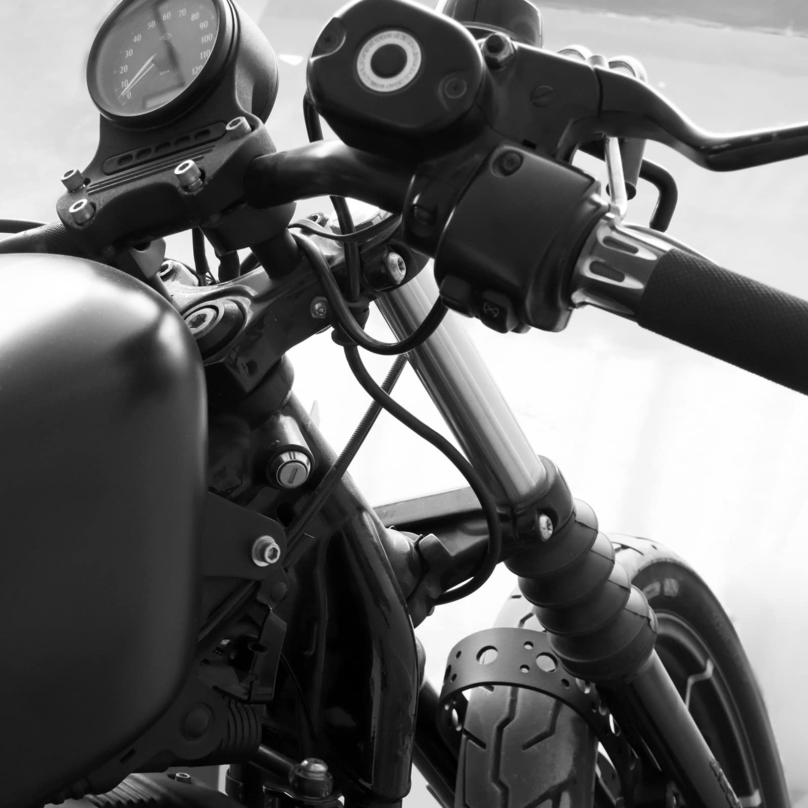 Câble d'accélérateur de moto pour Harley Sportster Iron XL883 XL1200 Dyna Softail Fat Boy Heritage Road King 130cm