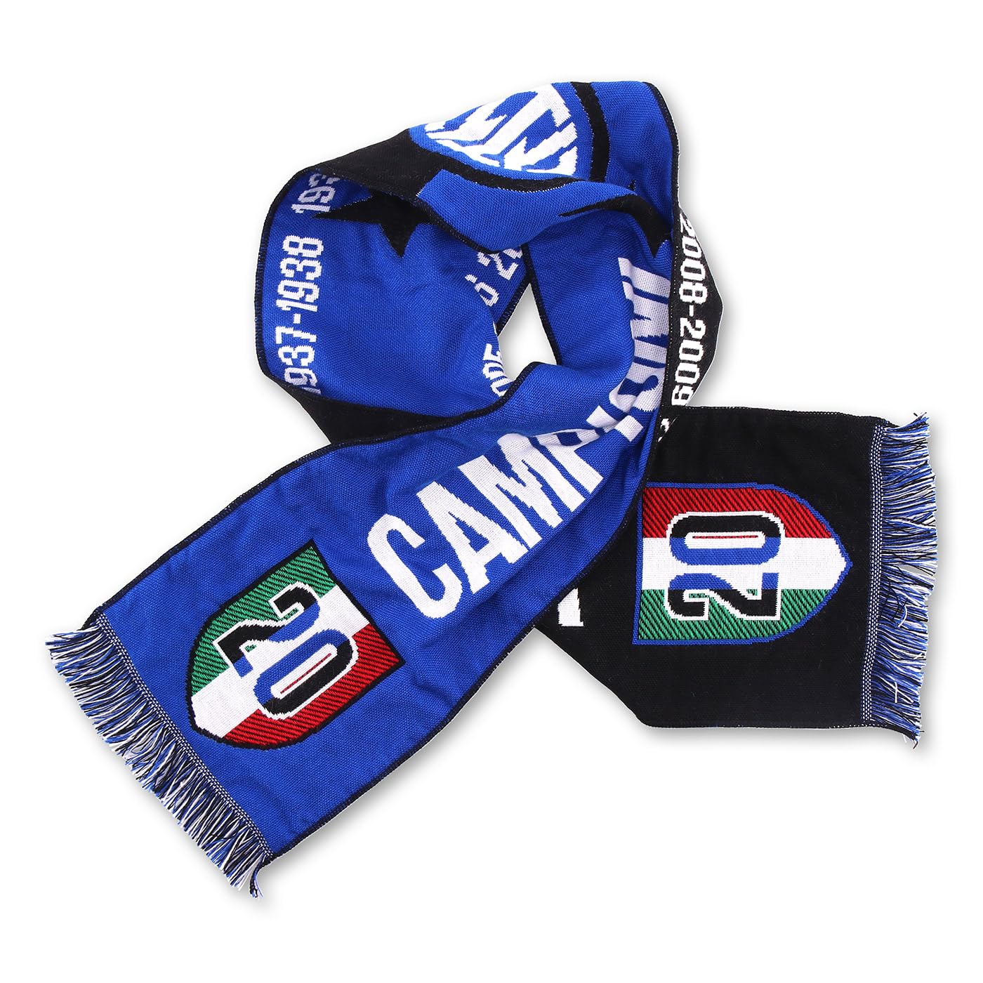 6025/138 FC INTER SCIARPA CAMPIONI D'ITALIA 2008 CENTO ANNI STORIA 16° SCUDETTO