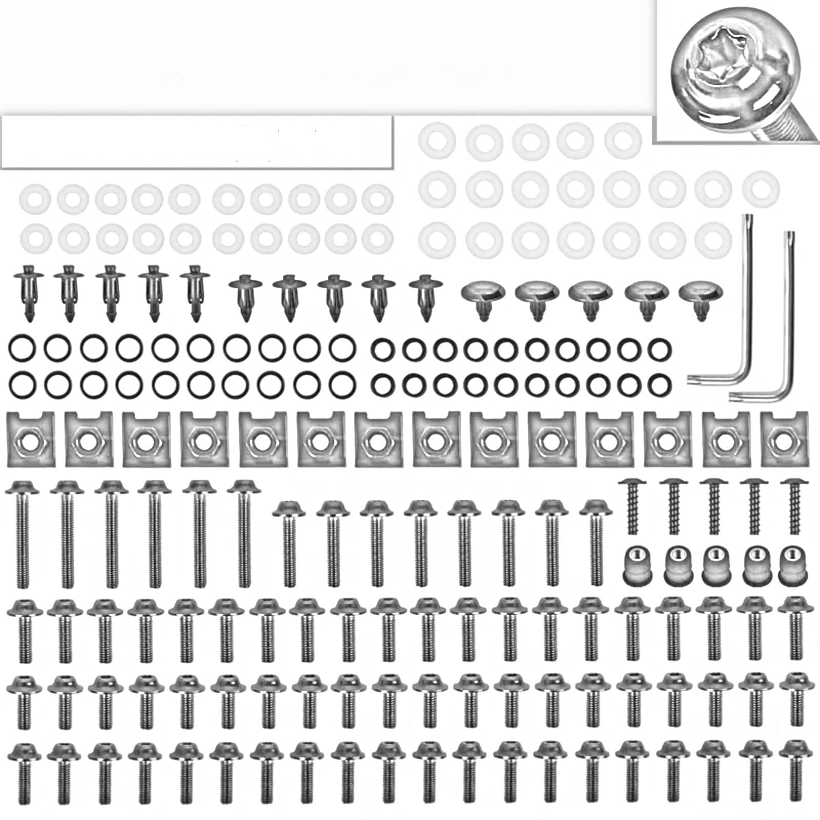Amazon.co.jp: オートバイのボルトとナット Compatible With For ZX14R