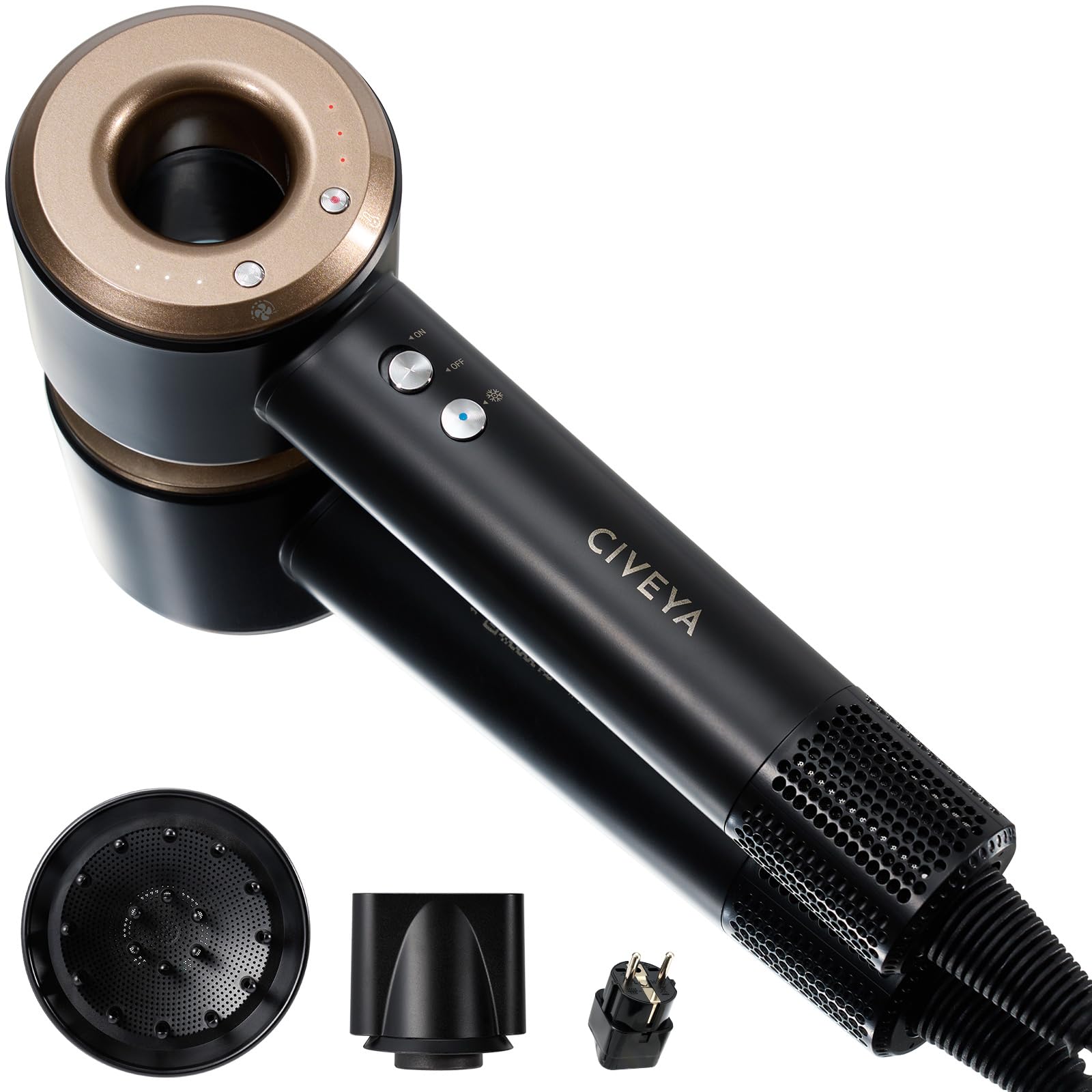 CIVEYA Dual Voltage Hair Dryer