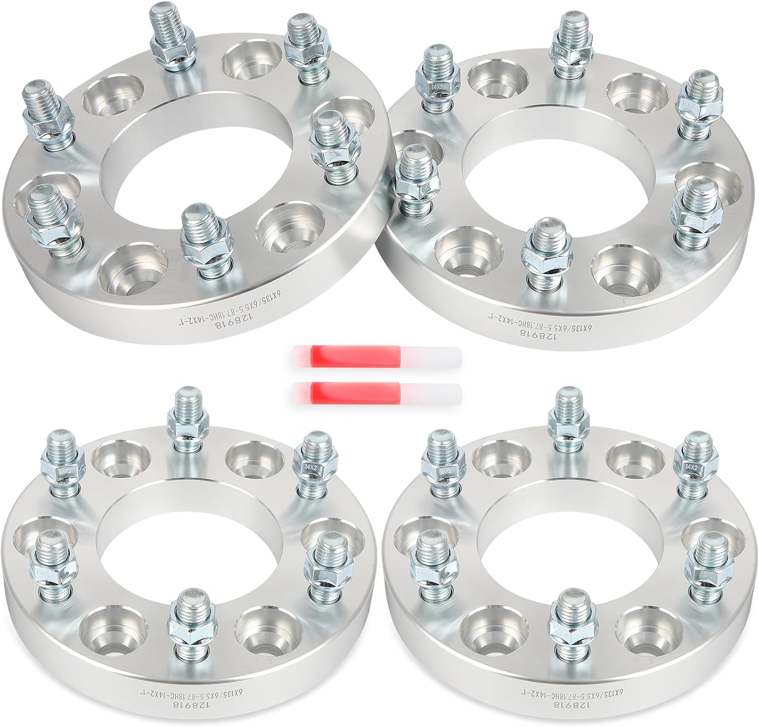 ECCPP 4PCS Wheel Adapters 6x135 to 6x5.5 1"inch 6 lug Fit for 2003-2013 for Ford for Expedition |2004-2013 for Ford for F-150|2003-2013 for Lincoln for Navigator