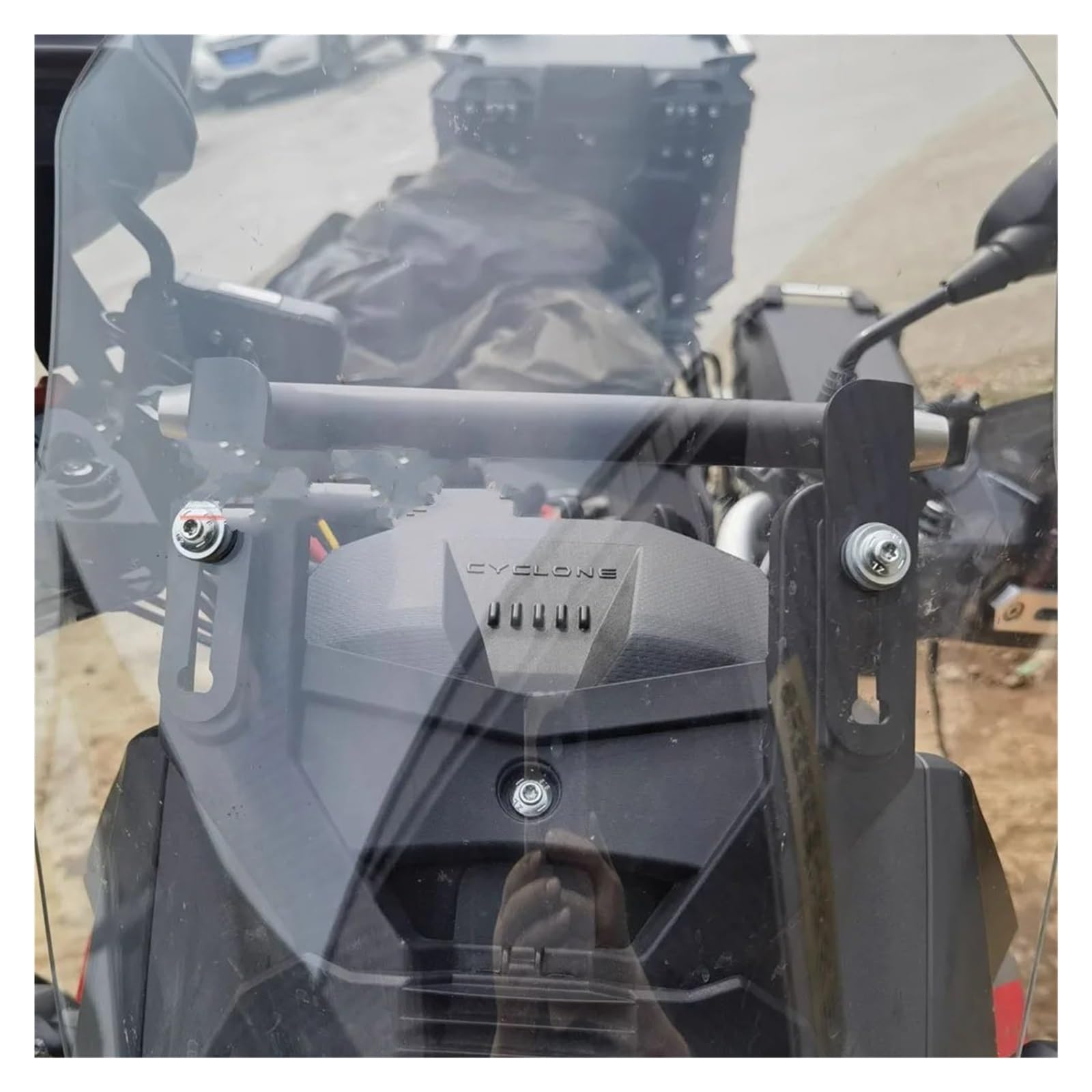 Support Téléphone Moto pour Cyclone RX401 Support De Navigation Support De Téléphone Portable Support De Plaque De Téléphone Support Accessoires De Moto Support Telephone Velo(Navigation Bracket)