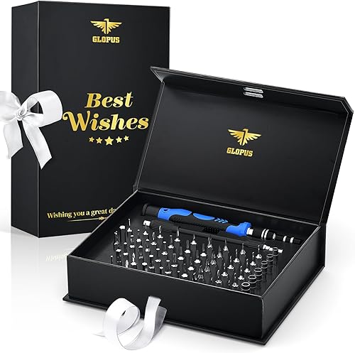 Stocking Stuffers for Men Adults, Precision Screwdriver Set with 57 Bits, Mens Gifts for Dad Boyfriend Him, Unique Gifts for Men Who Have Everything, Christmas Stocking Stuffers for Teen Boys