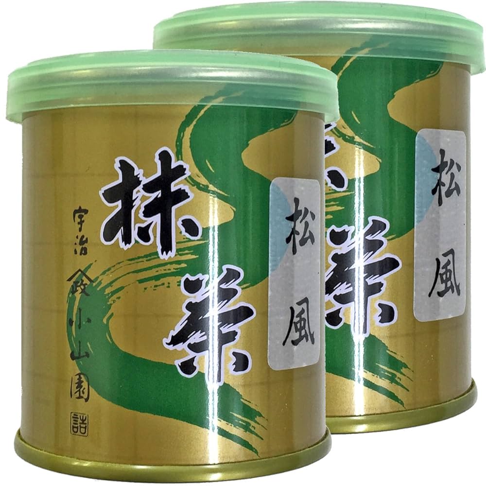 山政小山園 抹茶 30g缶 8個セット 山政小山園 抹茶「小倉山（おぐらやま）」 30g 缶 - Matcha