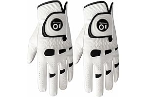 FINGER TEN Men’s Golf Gloves: Durable Grip and Comfortable Fit for Enhanced Performance