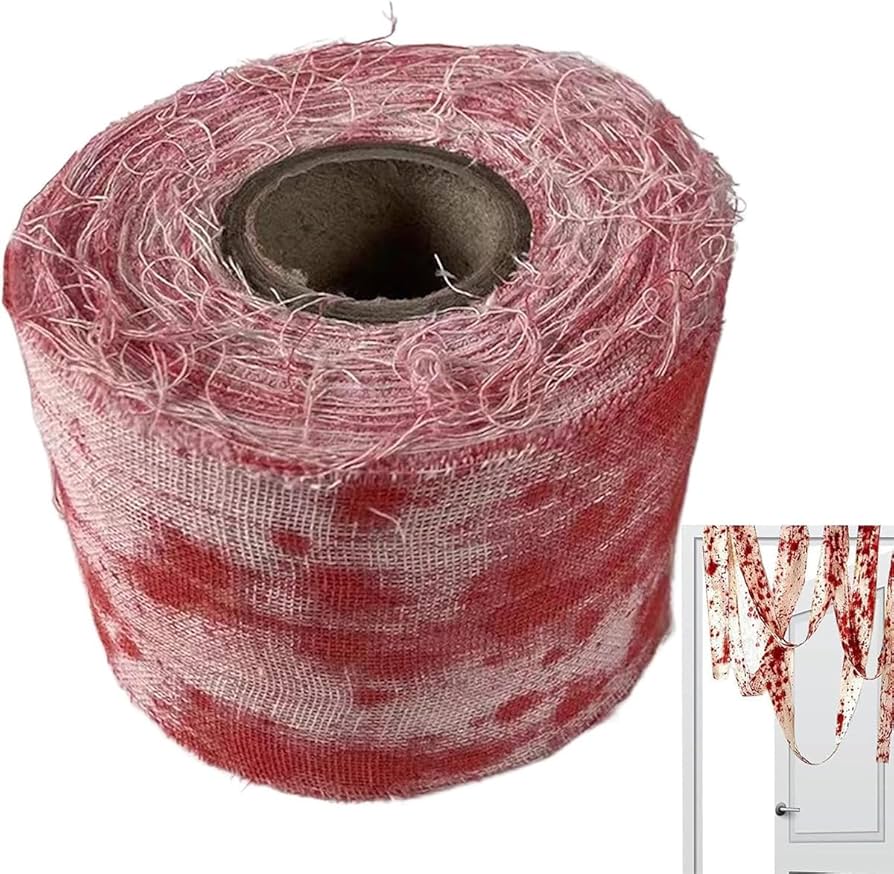 Amazon | 血まみれ包帯 血糊付き コスプレ ハロウィン 小道具 仮装小物