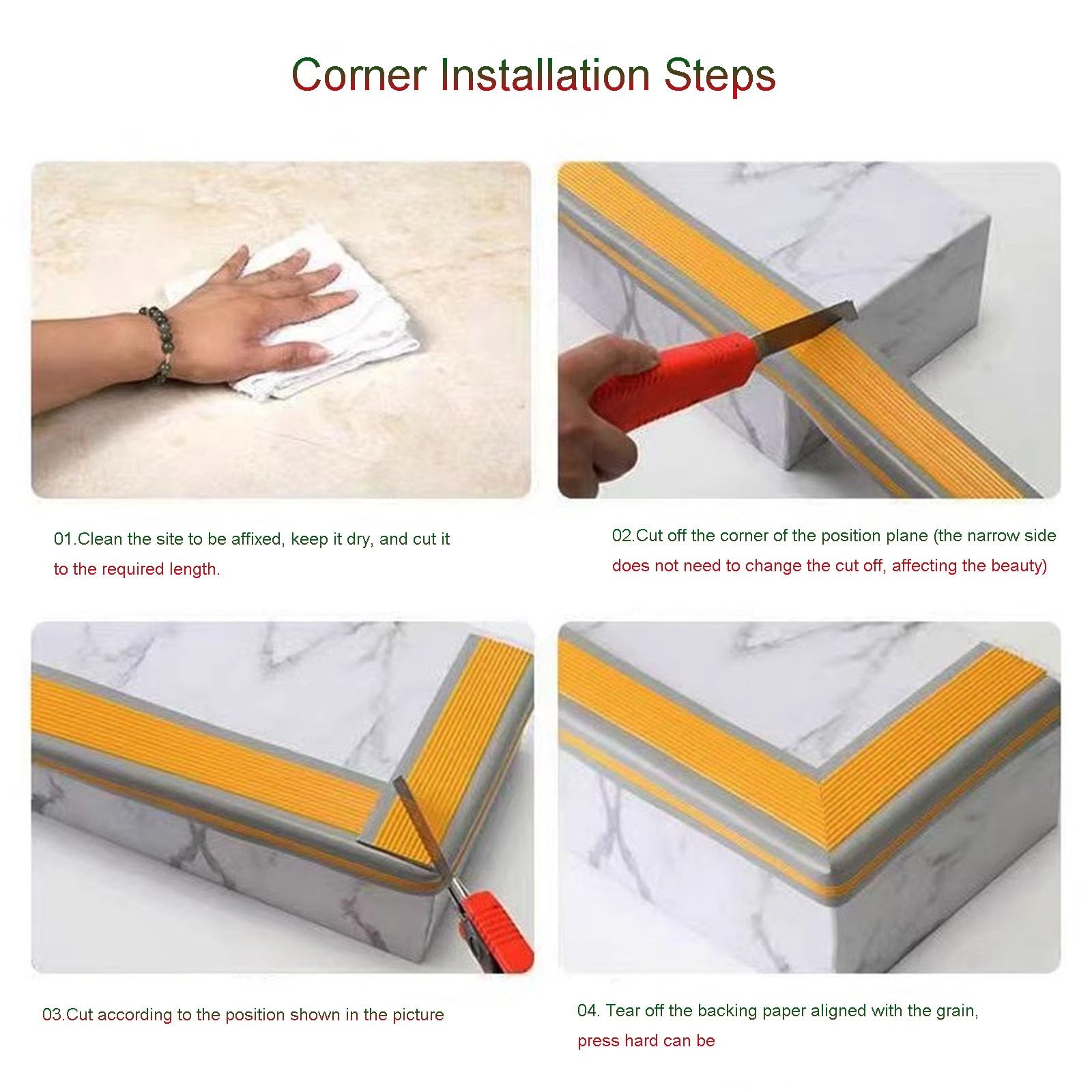 Paragradino In Gomma, Striscia Adesiva Antiscivolo Per Scale Da 5 M, In Gomma Resistente All'usura, Facile Da Installare - Per Interni/esterni, Aiuta Anziani E Bambini A Non Scivolare(Orange Red,3cmx6
