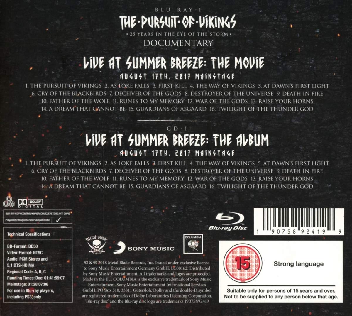The Pursuit Of Vikings: 25 Years In The Eye Of The Storm [Blu-ray + CD]