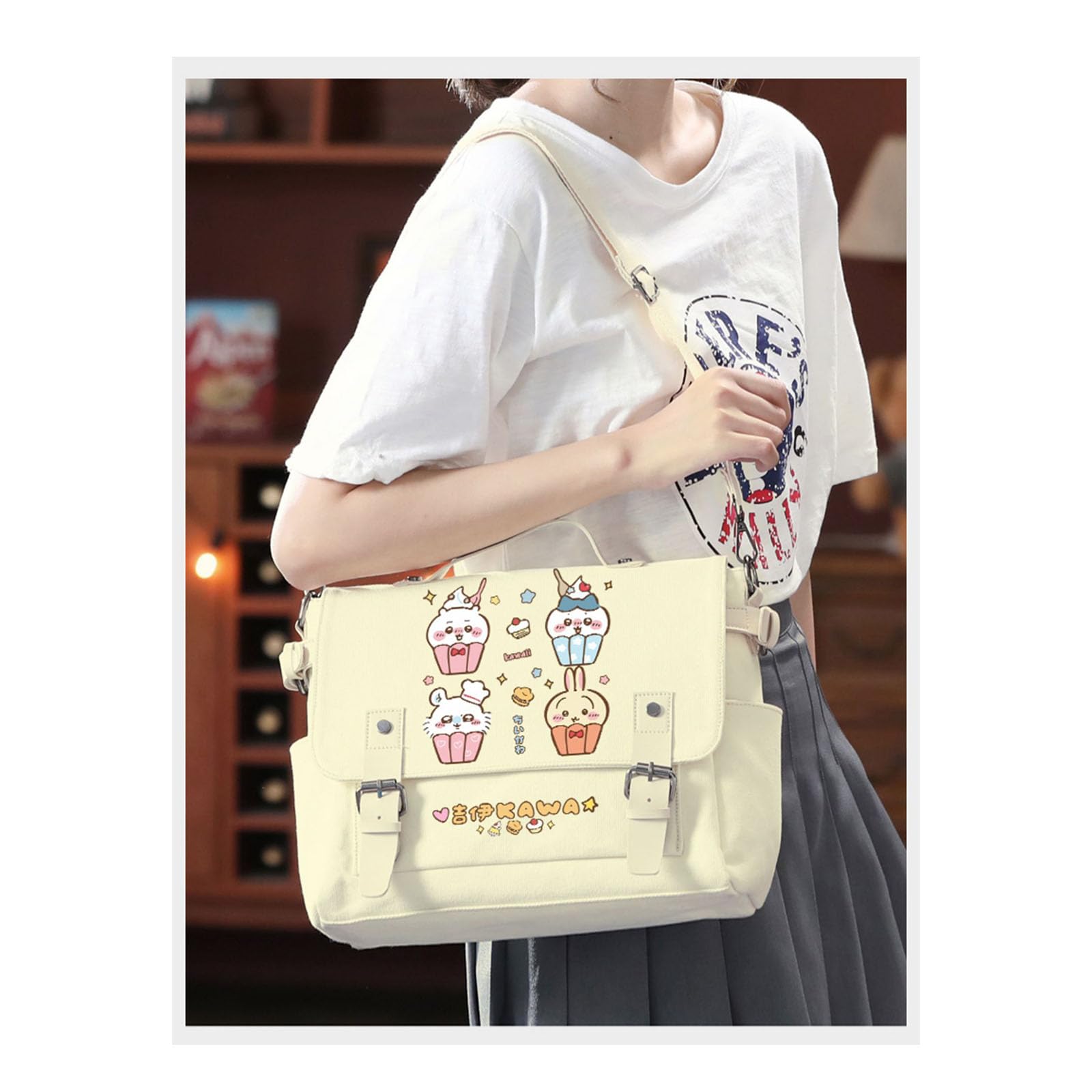 Amazon.co.jp: [XMSISKXJ] ちいかわ 周辺 ショルダーバッグ ちいかわ