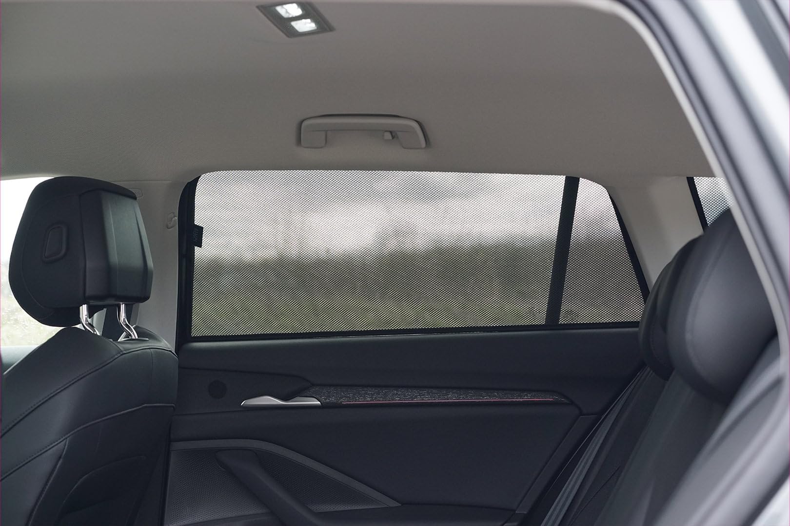 Satz Car Shades (Hintertüren) kompatibel mit Skoda SuperB IV Kombi 2024- (2-teilig) Passgenaue Sonnenschutzblenden