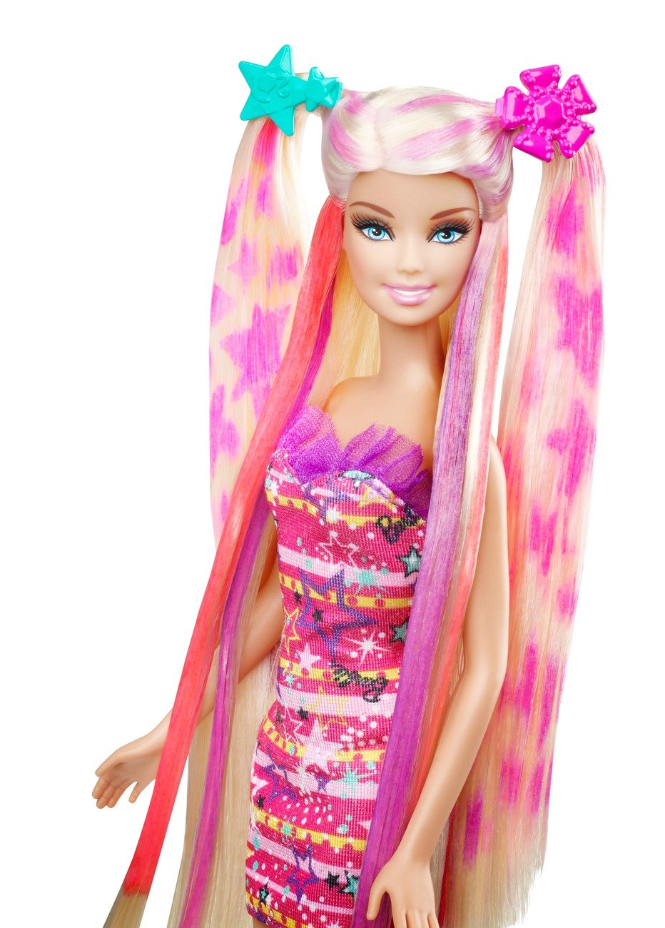 Salon Barbie Hairtastic Dolls Barbie Hairtastic Color And Design - Main Image
