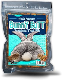 Bunny Butt Premium Trail Mix - Gourmet Easter Basket Stuffers, Funny Rabbit Gifts, Spicy Crunchy Snacks for Adults, Uncle Franks, Gears Out