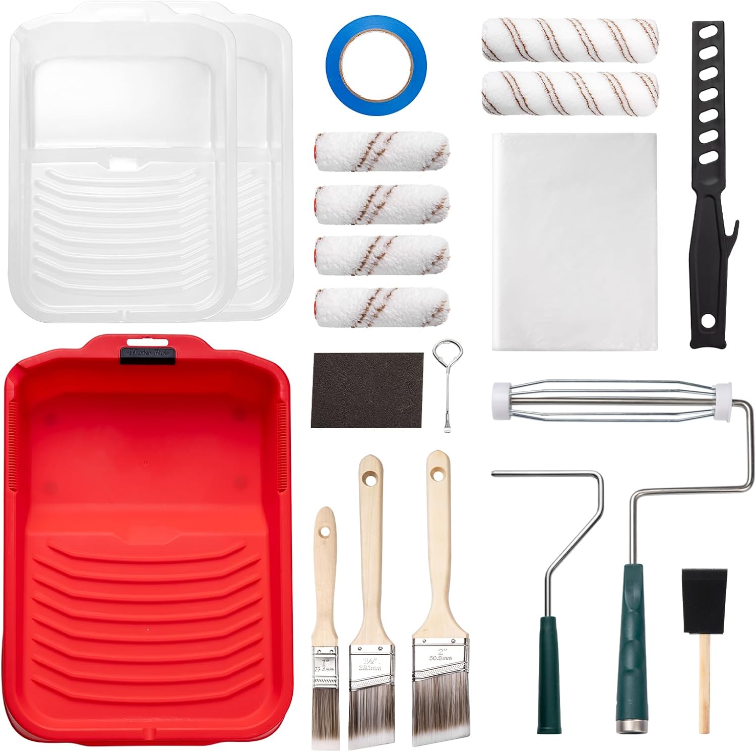 Transform Your Space: The Ultimate Mister Rui 20-Piece Paint Roller Kit Review