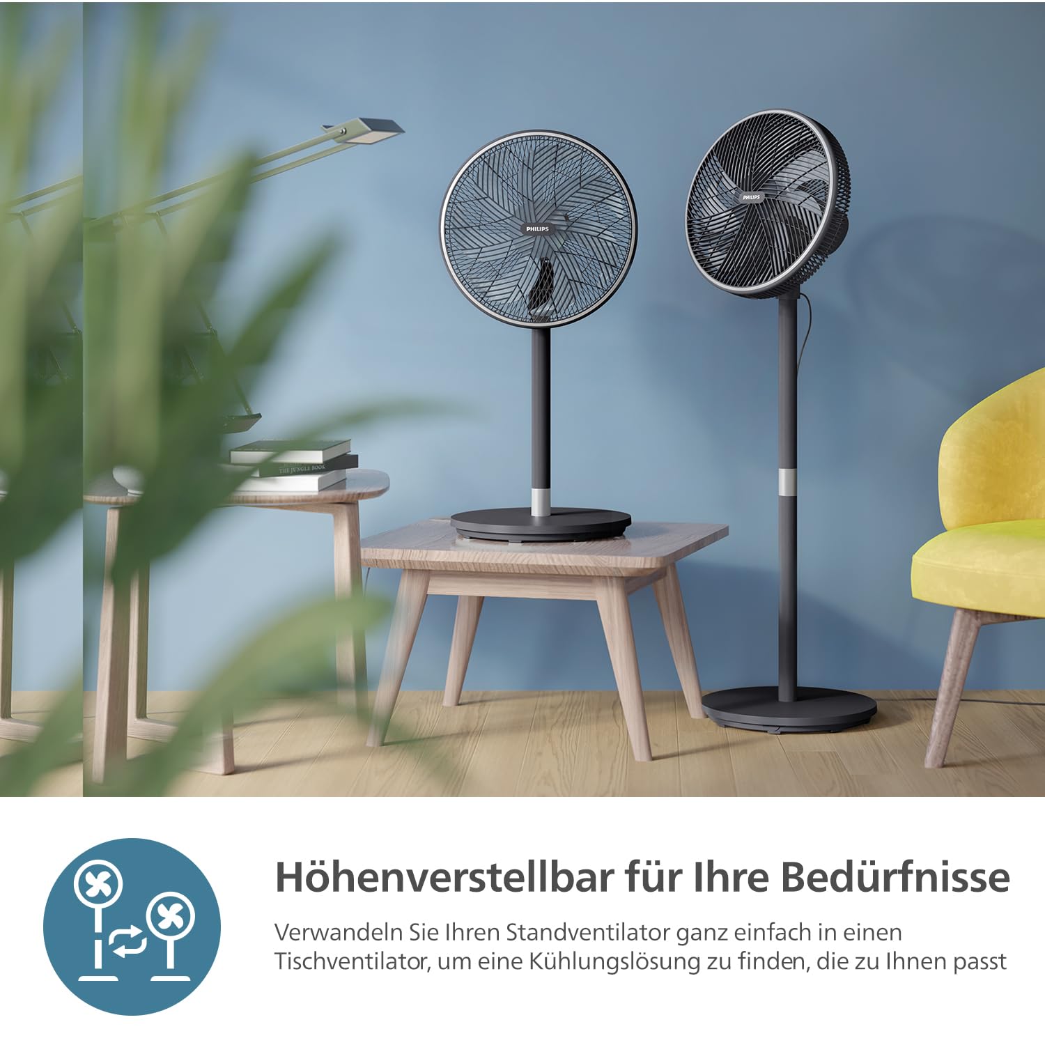 Philips Standventilator CX3550/01 Serie 3000 – Bild 7