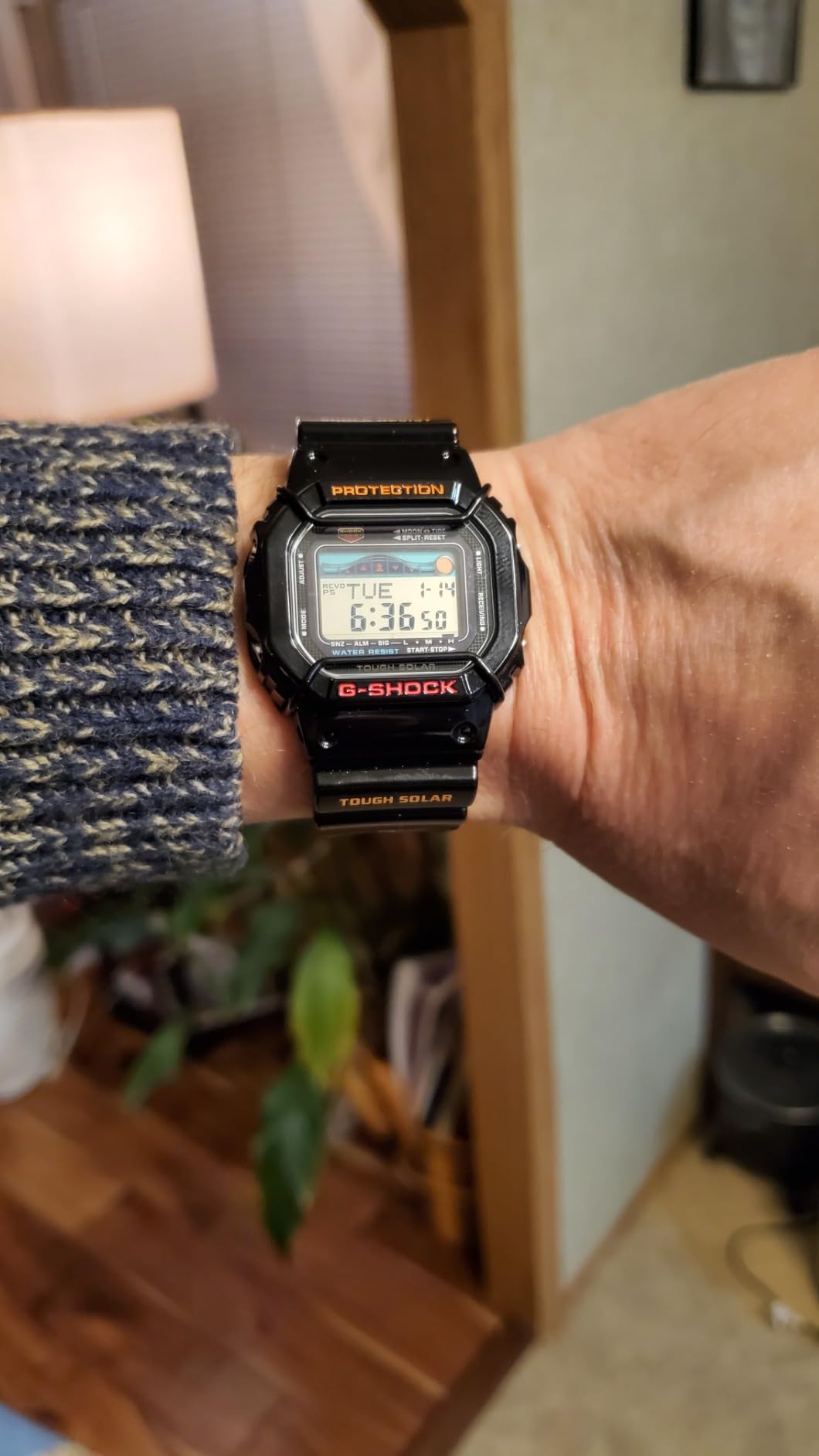 Casio Men's GWX-5600-1JF G-Shock G-Lide Tough Solar Taiwan | Ubuy