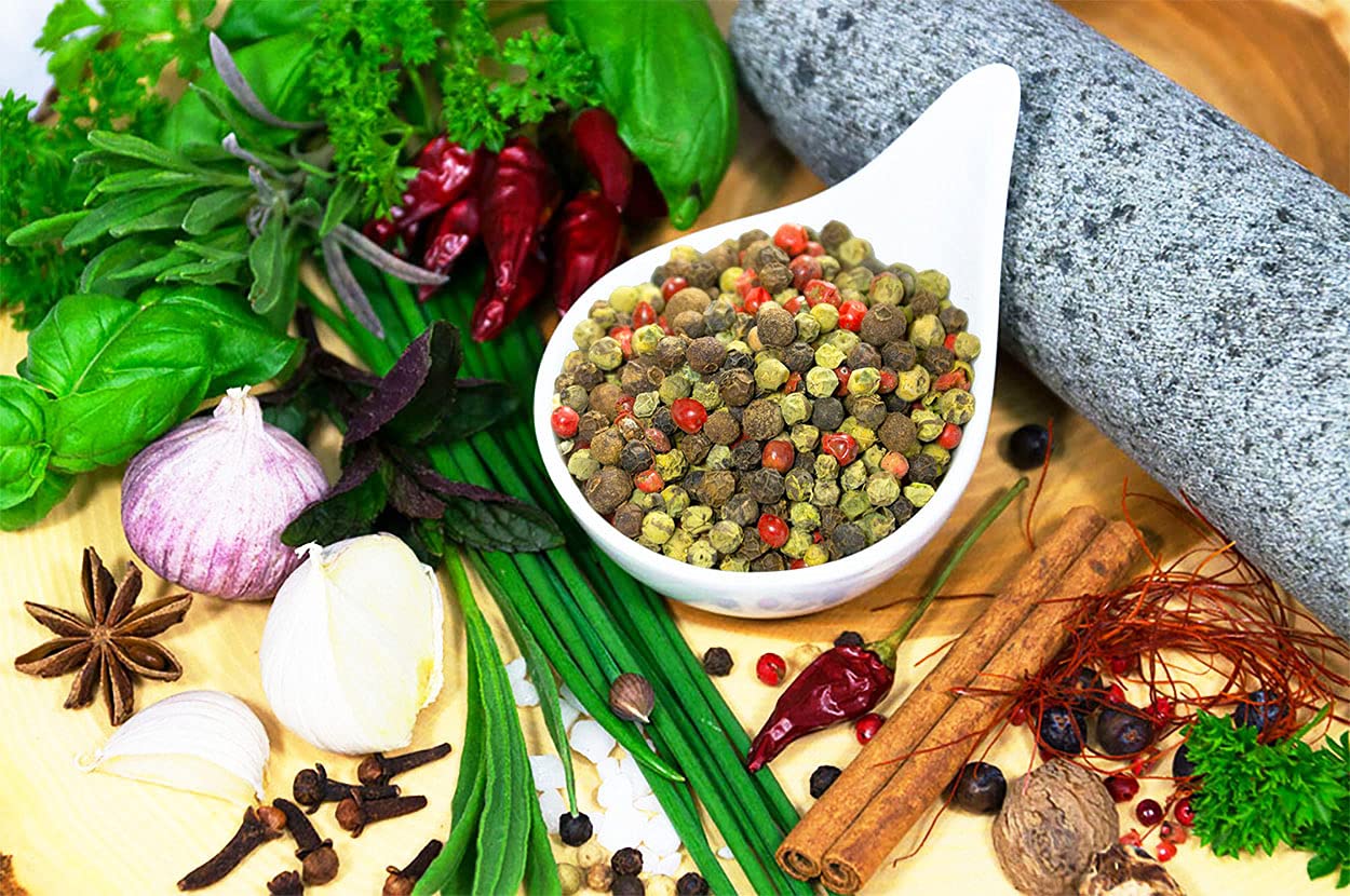 Pfeffer - Mix, Edle Pfeffer - Gewürzmischung aus fünf feinsten Pfeffersorten. PP - Eimer 12KG