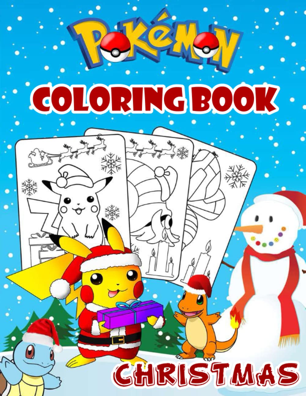 Christmas Creatures Coloring Book: A Christmas Coloring Book Featuring A Collection of Cute Animals and Festive Holiday Scenes for Stress Relief and Relaxation