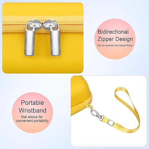 Vista 26 de Elonbo Funda de transporte para cámara digital KODAK PIXPRO WPZ2, KODAK WPZ2 bolsa de viaje dura, resistente al agua, a prueba de golpes, cubierta