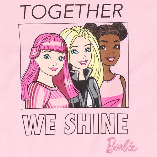 Miniatura 6 de Barbie Conjunto de 3 piezas con capucha de forro polar con cremallera y leggings Fl2271342Br Conjunto coordinado para niñas