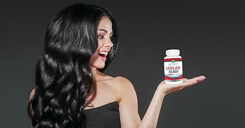 Miniatura 5 de Best Earth Naturals Catalase 30,000 Suplemento - Suplementos Capilares para Cabello Fuerte - 60 Cápsulas