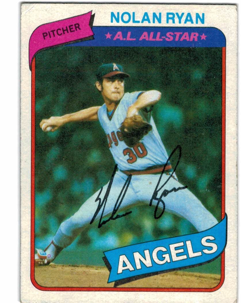 Amazon.com: 1980 Topps California Angels Team Set with Rod Carew & Nolan  Ryan - 26 Cards : Collectibles & Fine Art