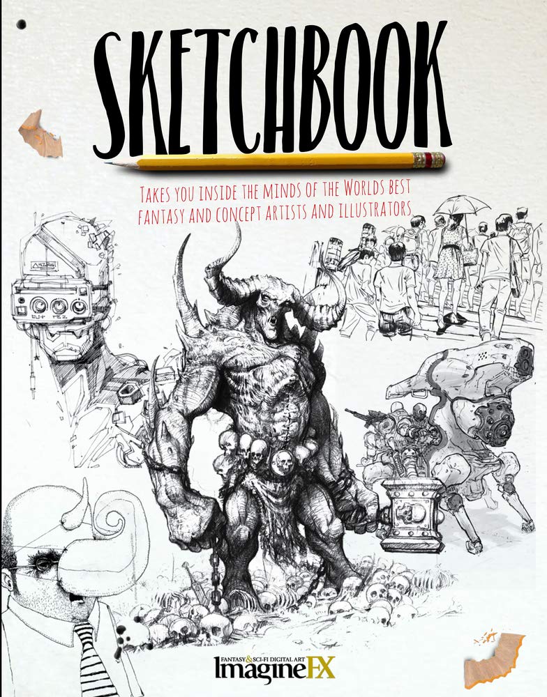Sketchbook - ImagineFX: The sketches of the World's best Fantasy Artisits Paperback – Import, 12 October 2020