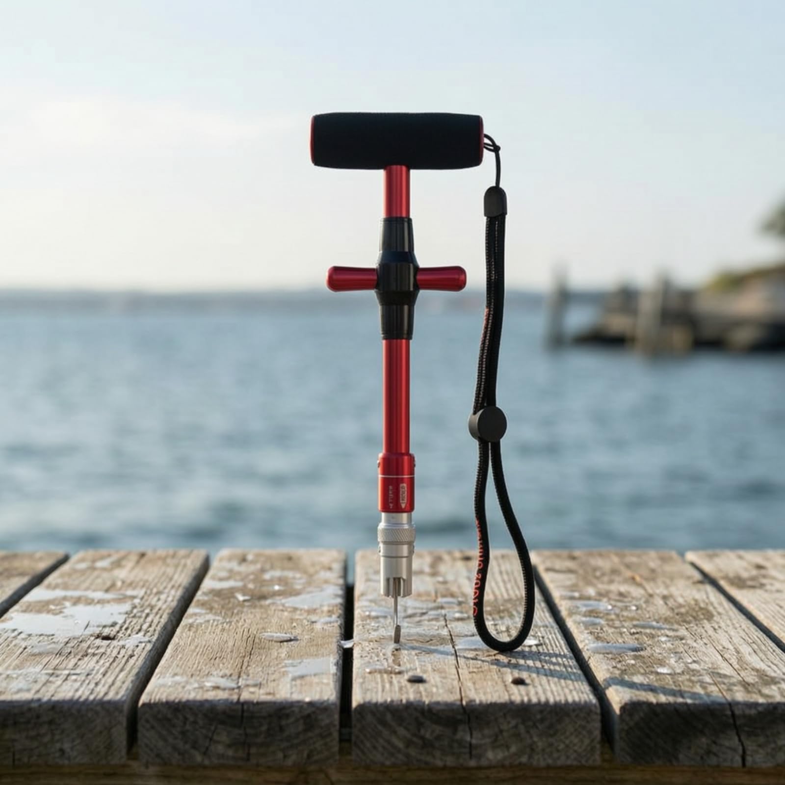 Amagogo Rimuovi Ami da Pesca Rimuovi Ami Strumento Pinza Disgorgante Accessorio con Manico Ergonomico Presa Umida Antiscivolo Sgancio Rapido a una Mano, Red