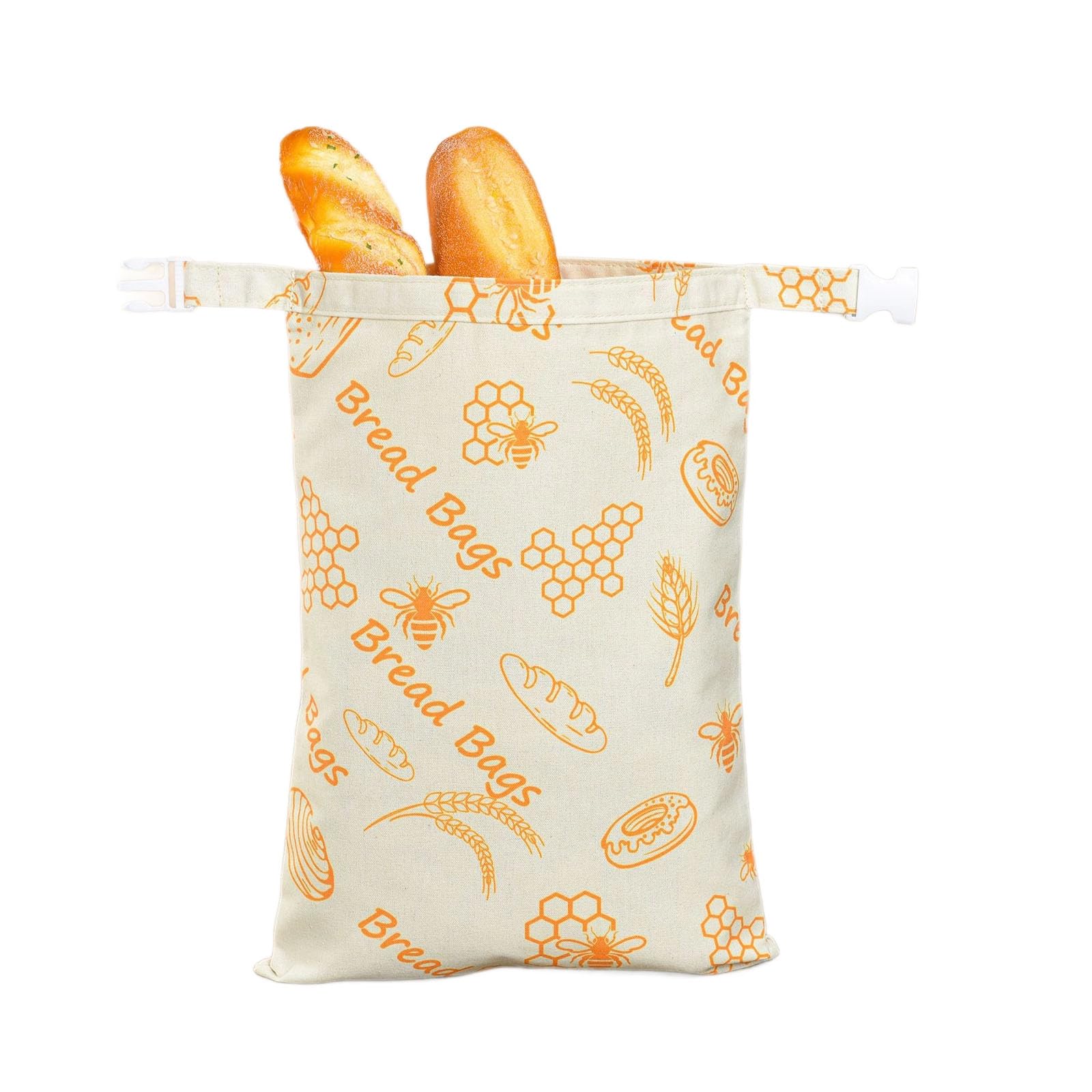 Bolsas reciclables para almacenamiento de alimentos herméticas lavables pack de 2