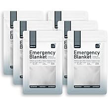 Altland 6 Pack of Emergency Blankets for Winter Survival and Preparedness