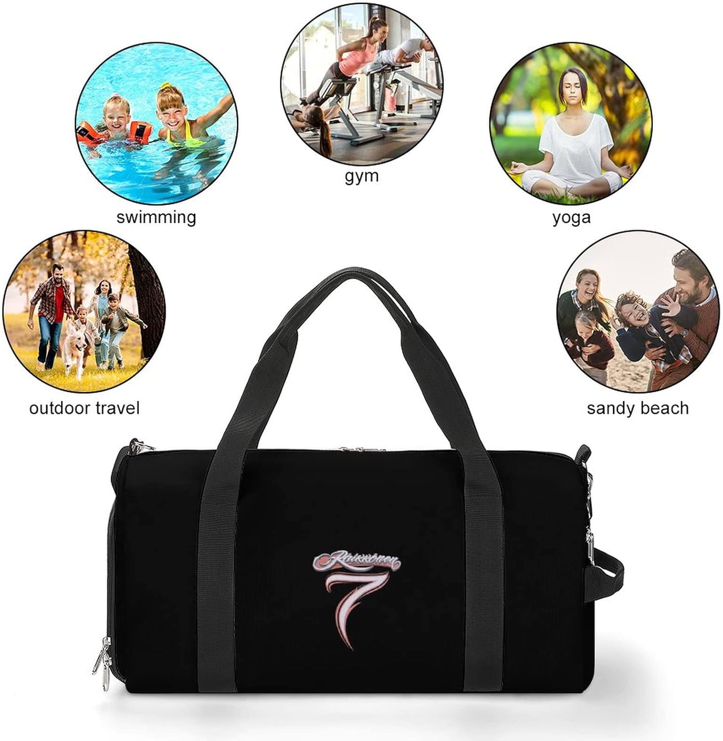 スポーツバッグ キミライコネンボストン ジムバック 旅行 シューズ収納 ドラム 大型 ゴルフ 機内持込 ダッフル 靴入れ ヨガ トラ