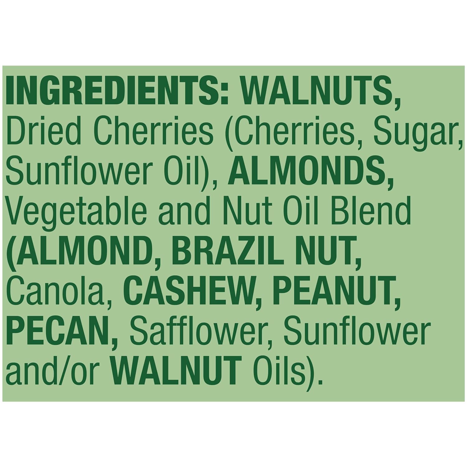 Emerald Nuts Walnuts & Almonds with Dried Cherries, 100 Calorie Pack, 4.69 OZ (Pack of 2)