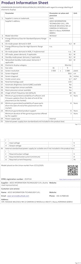 Monitor Portátil 15.6 Pulgadas FHD IPS miniatura 10