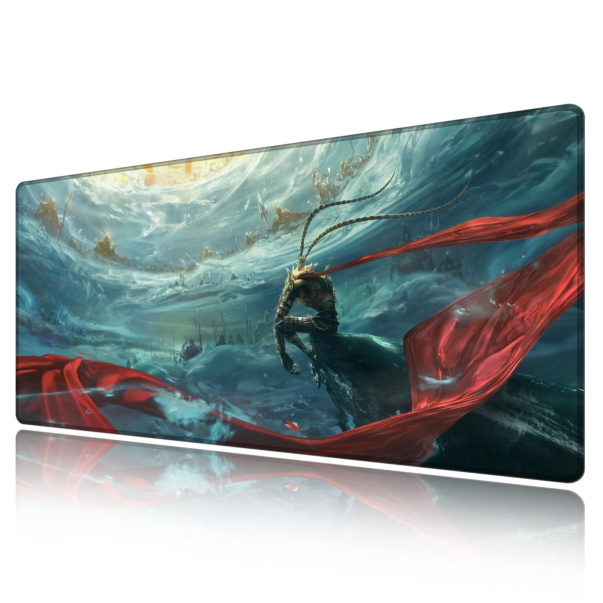 LL-COEUR XXL Gaming Tappetino per Mouse Pad Laptop Scenario Scrivania Mat 1000x500x3mm (WUKONG)