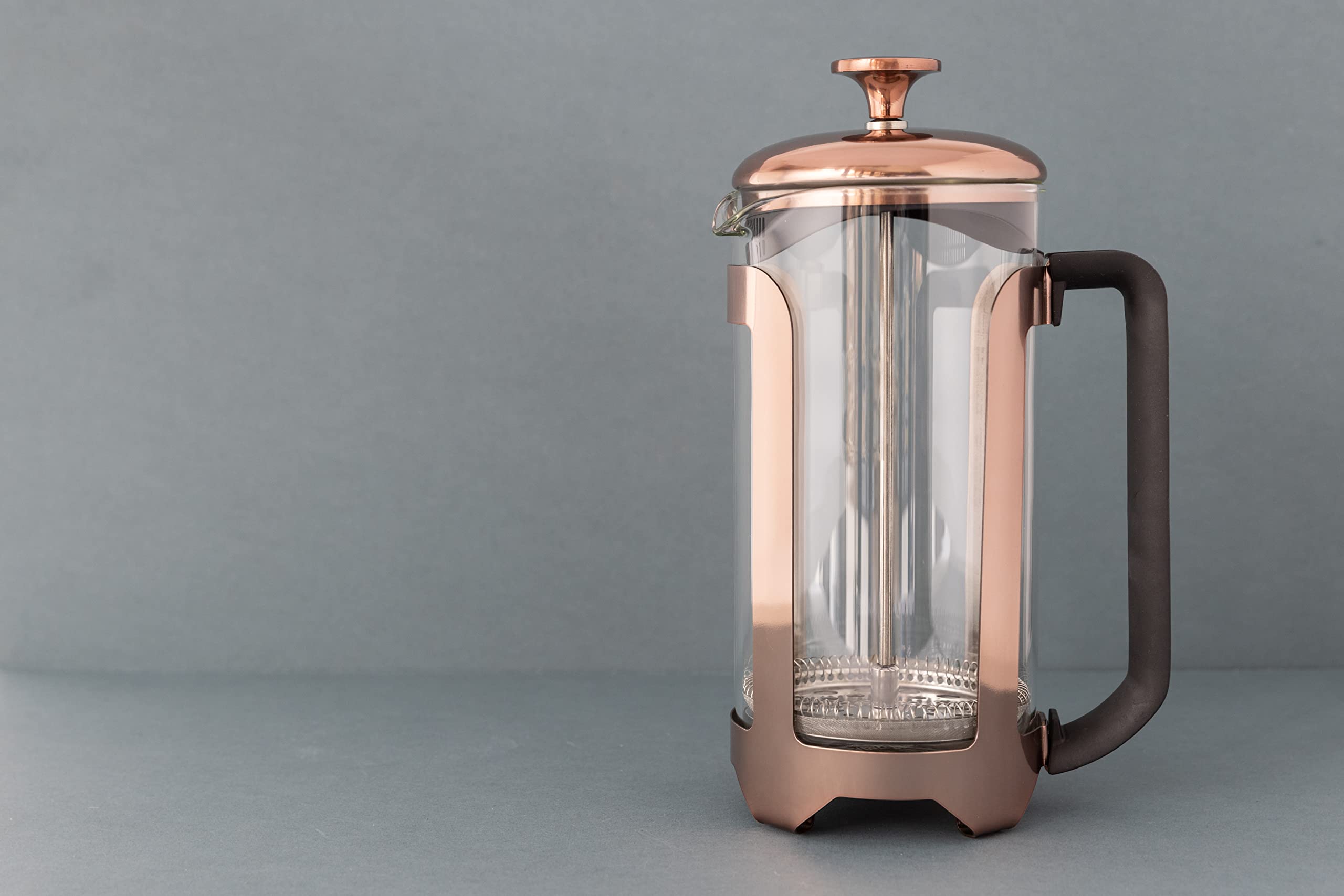 La Cafetière Roma Stainless Steel French Press Coffee Maker, Copper, 8 Cups - Image 2
