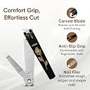 Vega Large Nail Clipper 36 Pcs Box (Black), 1743 g gallery image