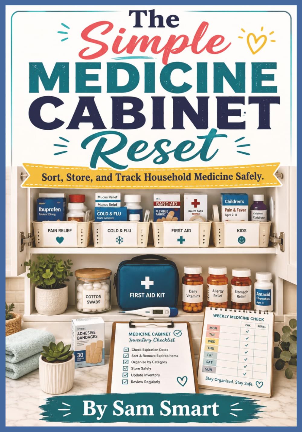 The Simple Medicine Cabinet Reset: Sort, Store, and Track Household Medicine Safely