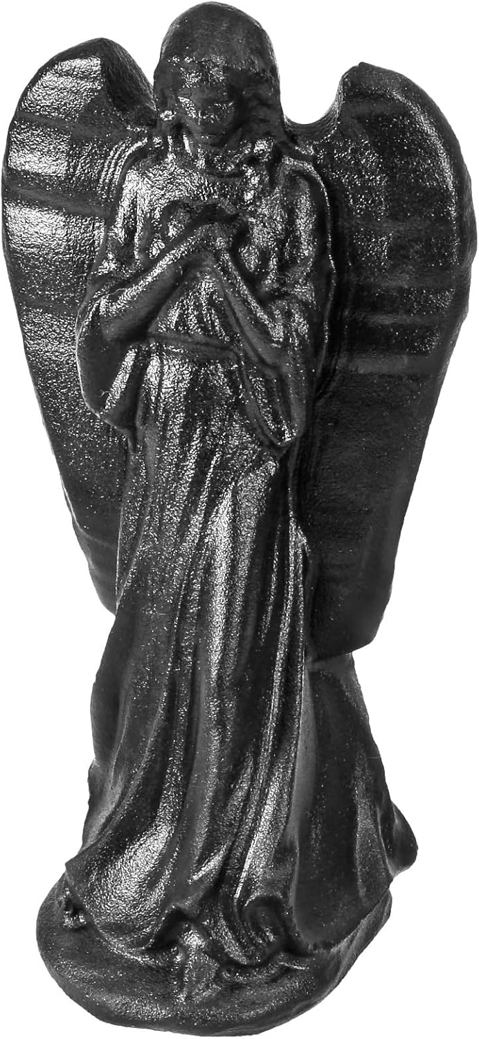 Amogeeli Natural Healing Crystal Angel Figurine for Home