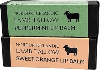 NORDUR Tallow Lip Balm 2 Pack - Sweet Orange ...