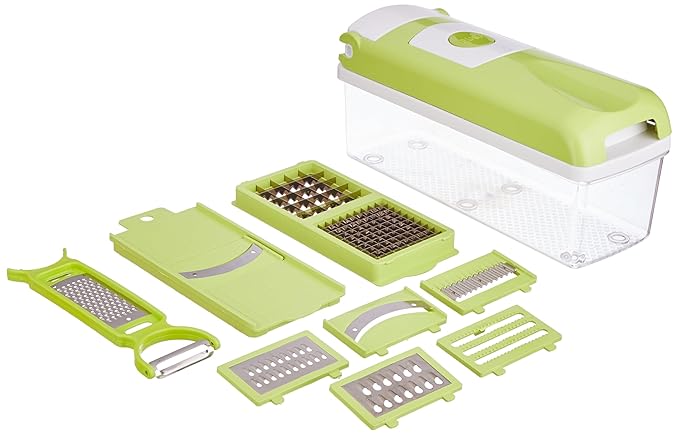 Buy BigPlayer 2-in-1 Vegetable Chopper Set for Kitchen at Rs. 327