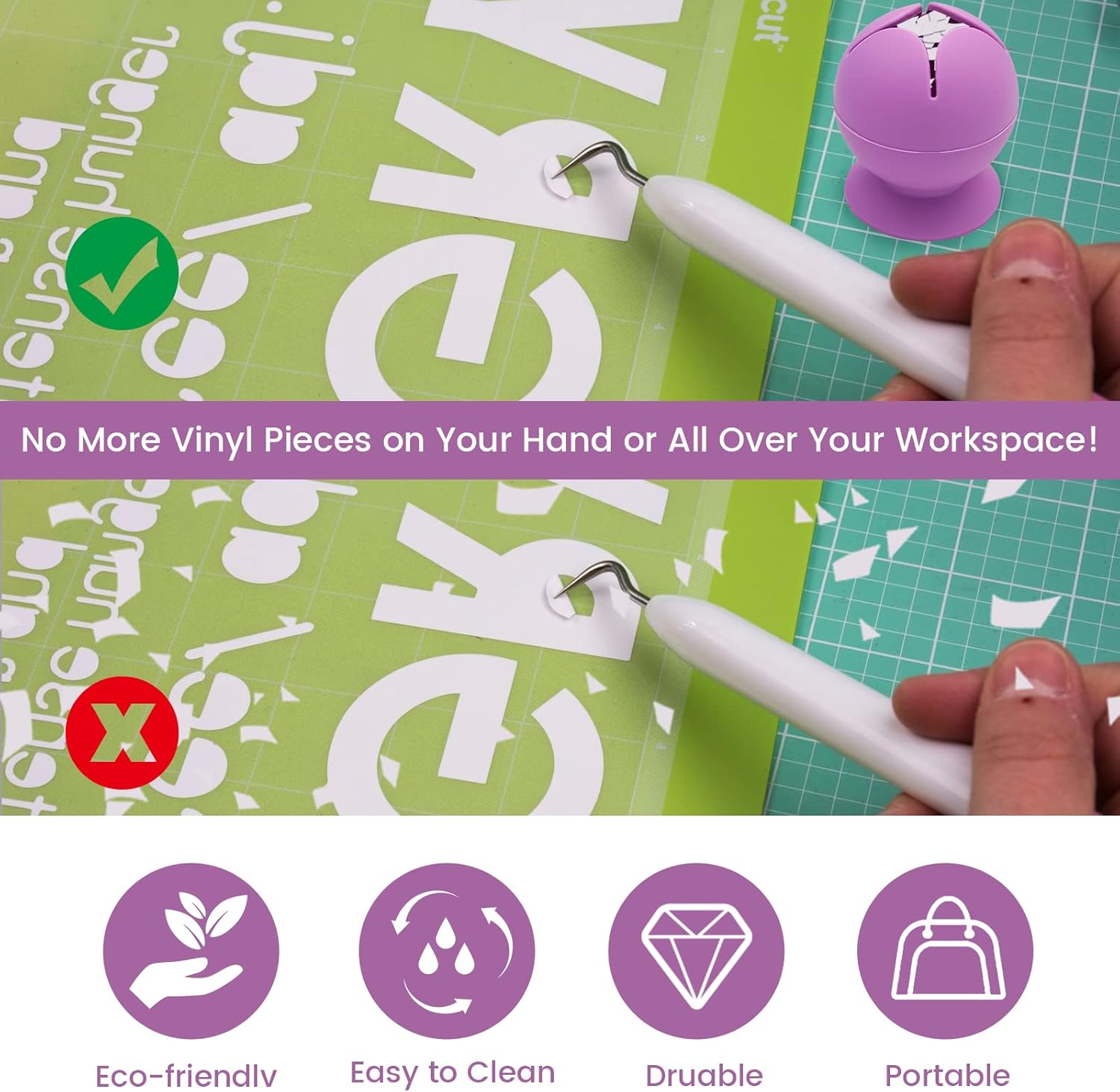 Sakupljač otpadaka od vinila za različite radove s vinilom