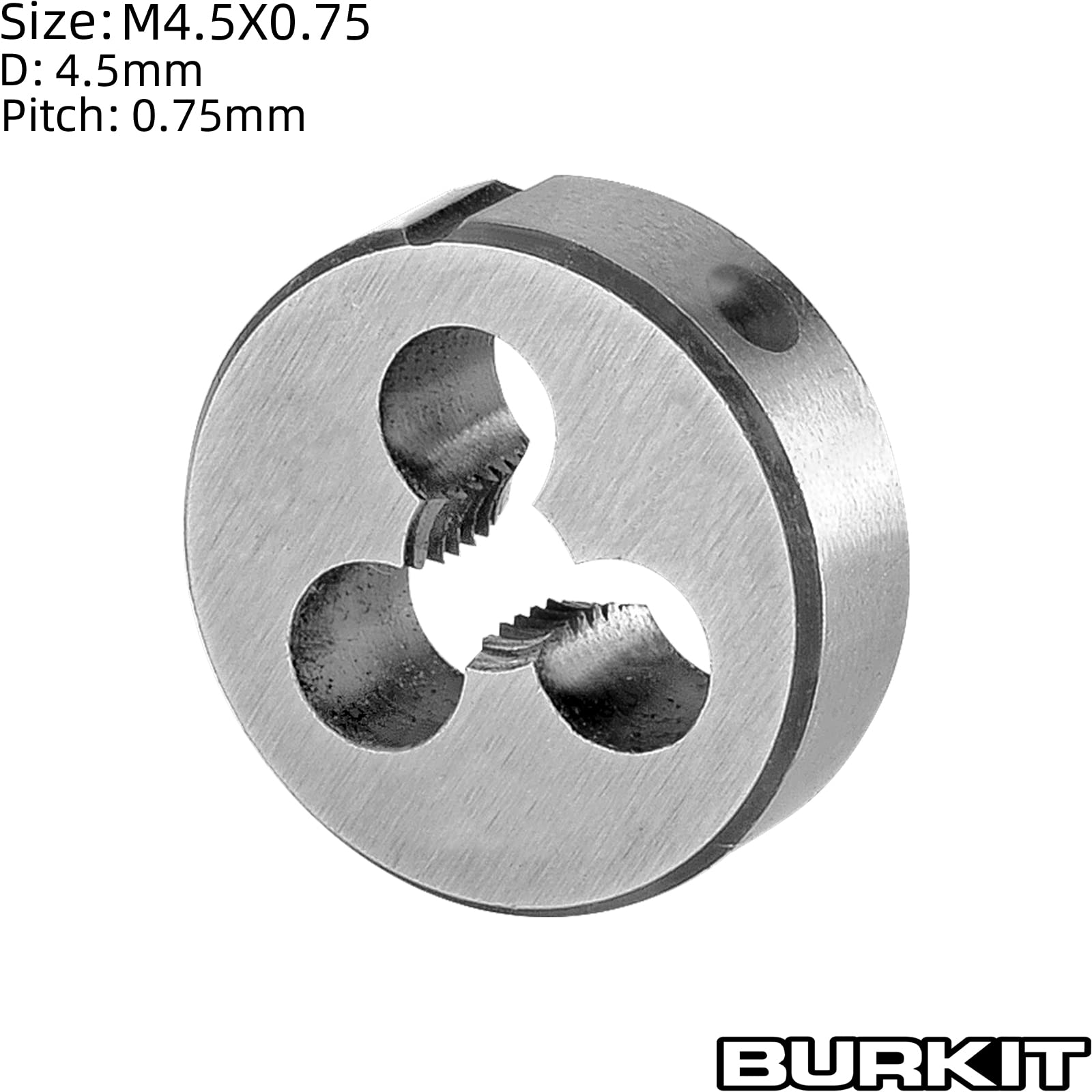 Burkit M4,5 X 0,75 Gewindeschneider - Profi Werkzeug Für Präzise Gewinde