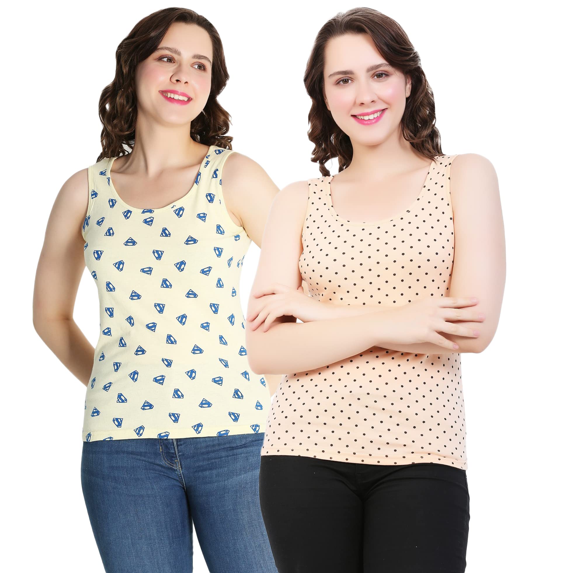 ayvina Women's Cotton Regular Fit Tank Top-Pack of 2-picture-16