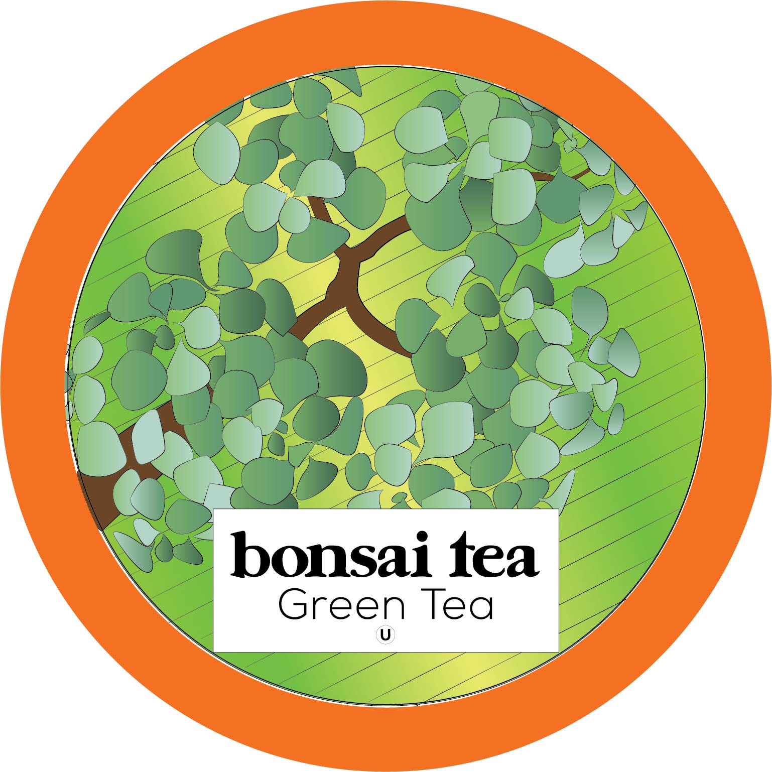 Bonsai Tea Co.Green Tea, Compatible with K Cup Brewers Including 2.0, 40 Count